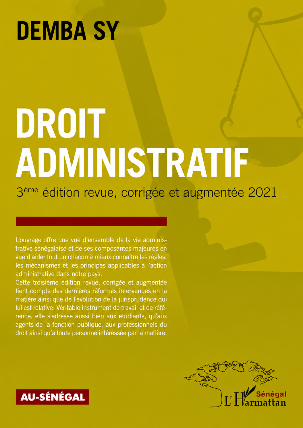 Droit administratif (Demba Sy) — 3ᵉ édition revue, corrigée et augmentée, 2021